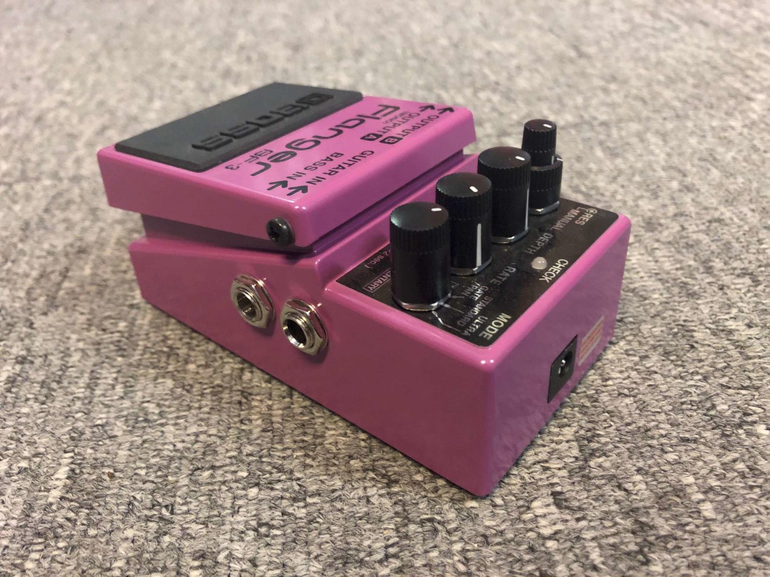 Flanger Effect Boss Pedal